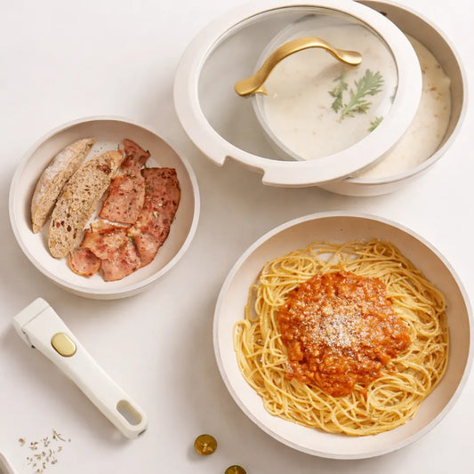 Gourmetific™ Pfannenset - Golden Touch