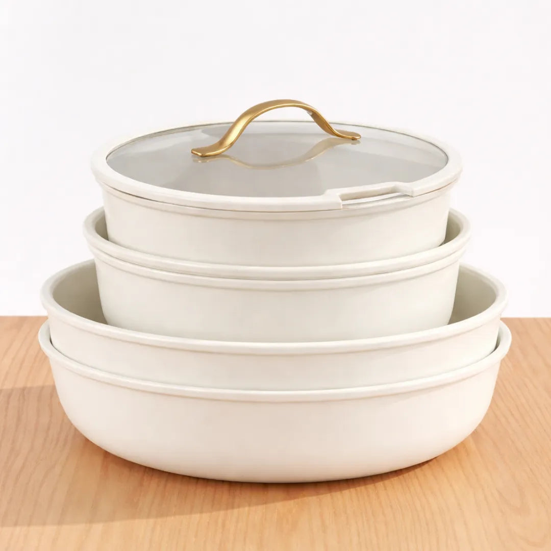 Gourmetific™ Pfannenset - Golden Touch